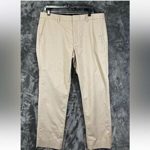 Bonobos‎ Mens Chino Pants Size 35 x 32 Beige Slim Fit The Original Friday